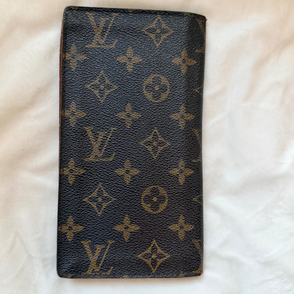 Authentic Louis Vuitton Porte Valeurs Organizer Checkbook Wallet